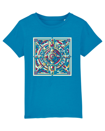 ABSTRACT GEOMETRIC 8 Azur