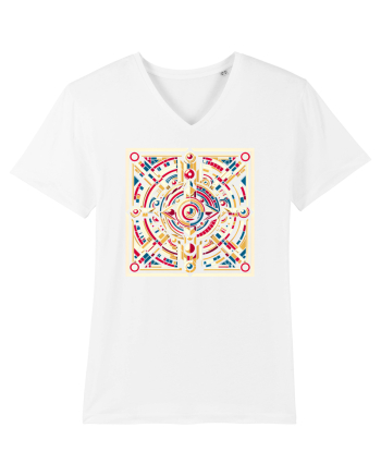 ABSTRACT GEOMETRIC 8 White