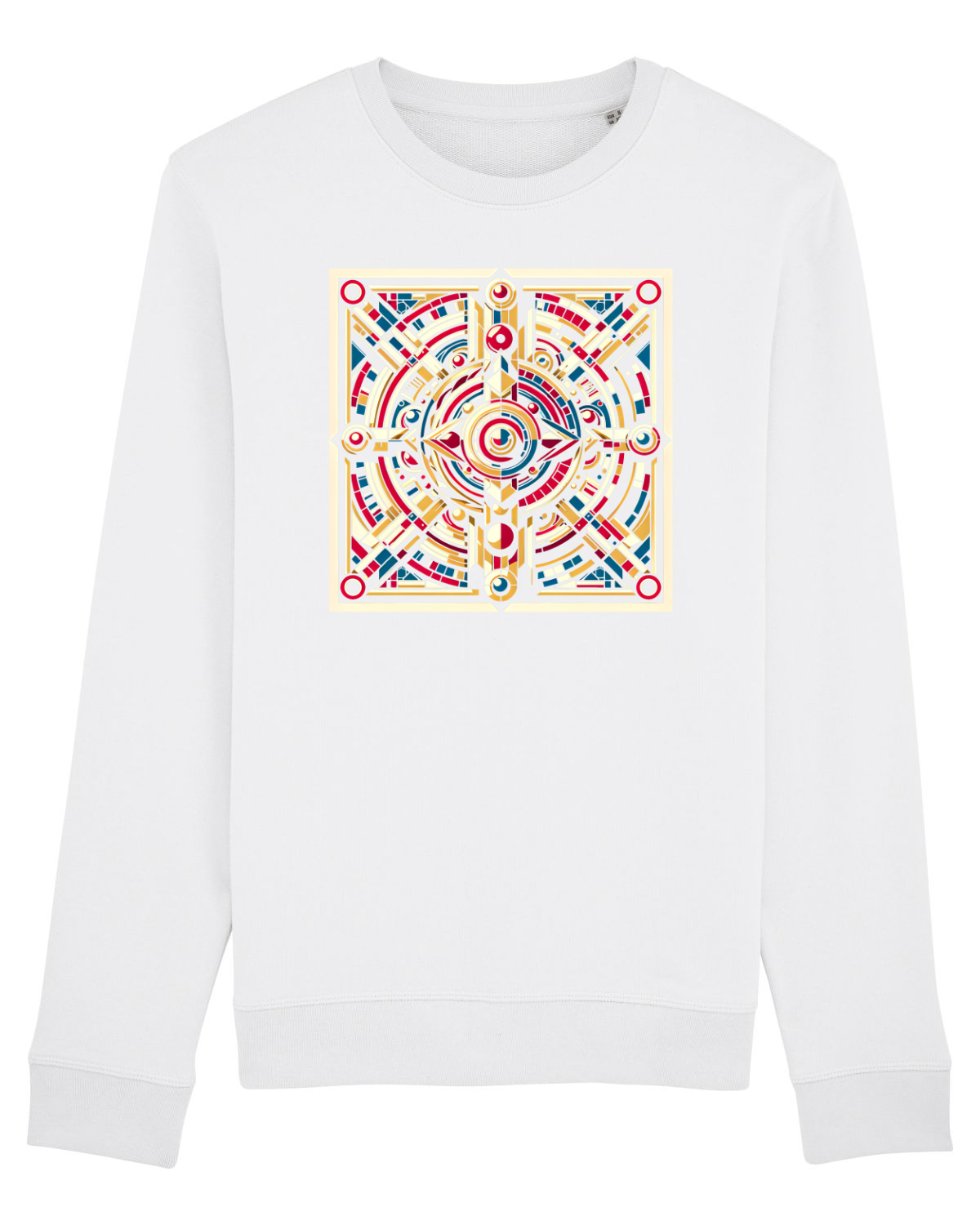 Bluză mânecă lungă Unisex Rise White