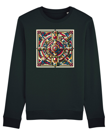 ABSTRACT GEOMETRIC 8 Black