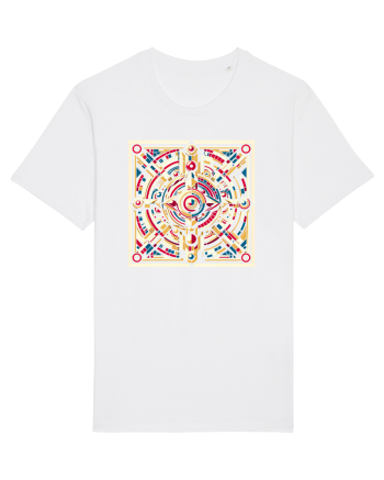 ABSTRACT GEOMETRIC 8 White