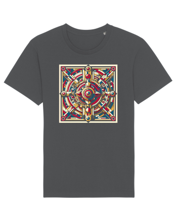 ABSTRACT GEOMETRIC 8 Anthracite