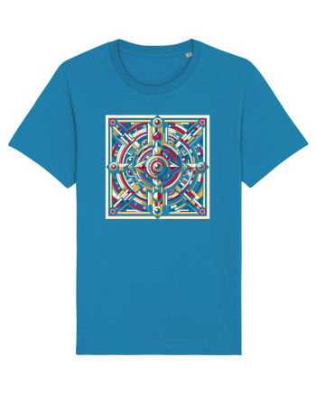 ABSTRACT GEOMETRIC 8 Azur
