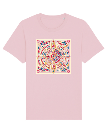 ABSTRACT GEOMETRIC 8 Cotton Pink