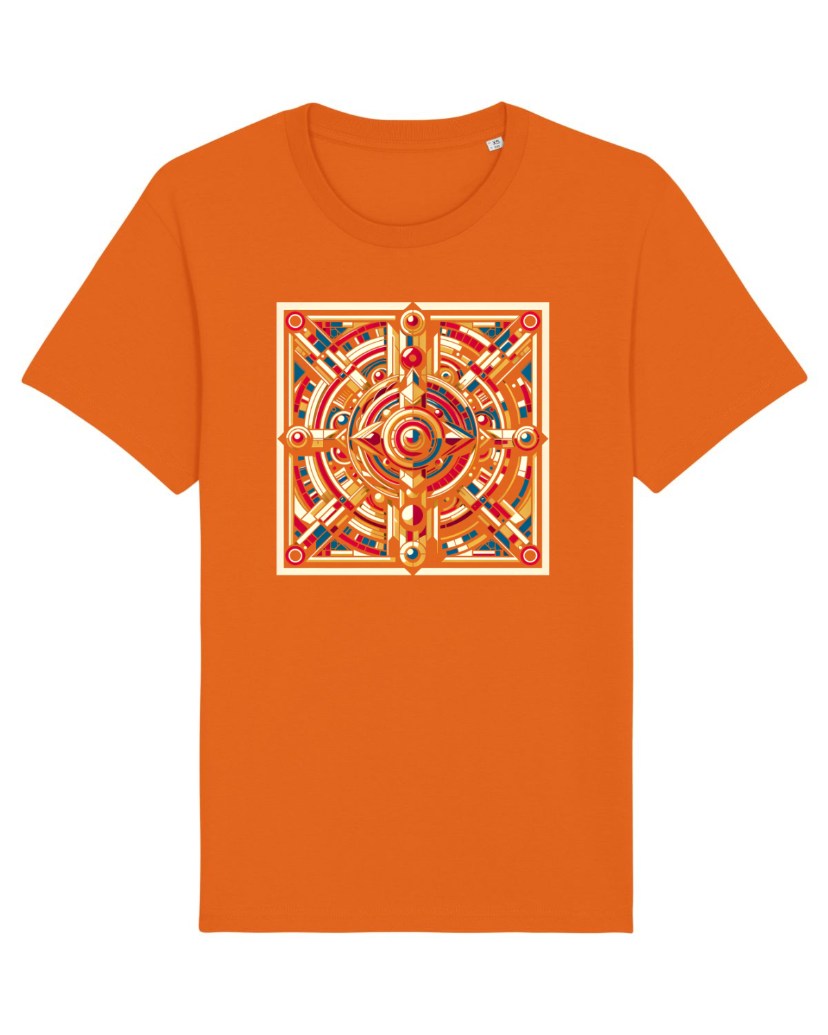 Tricou mânecă scurtă Unisex Rocker Bright Orange