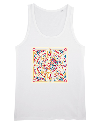 ABSTRACT GEOMETRIC 8 White