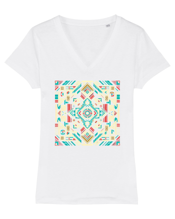 ABSTRACT GEOMETRIC MINIMALIST 8 White