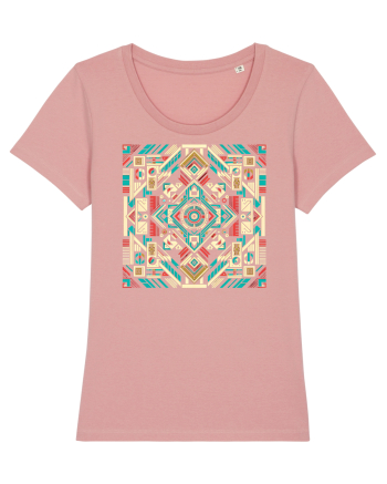 ABSTRACT GEOMETRIC MINIMALIST 8 Canyon Pink