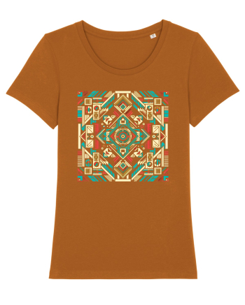 ABSTRACT GEOMETRIC MINIMALIST 8 Roasted Orange