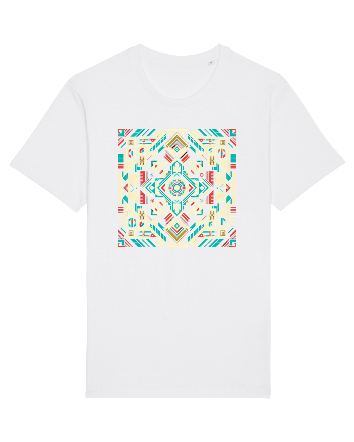 Tricou mânecă scurtă Unisex Rocker White