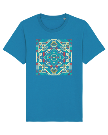 ABSTRACT GEOMETRIC MINIMALIST 8 Azur