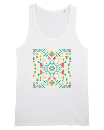 ABSTRACT GEOMETRIC MINIMALIST 8 White