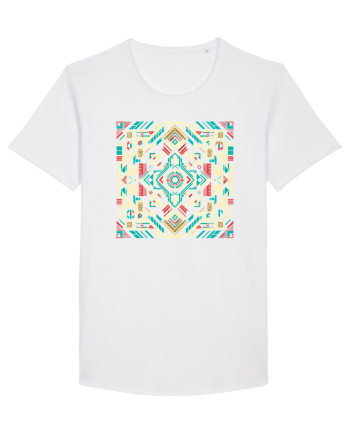 ABSTRACT GEOMETRIC MINIMALIST 8 White