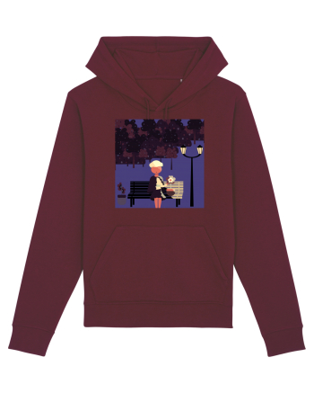 Never Alone Burgundy