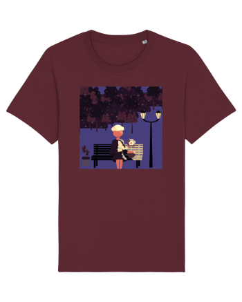 Never Alone Burgundy