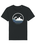 Oceans and Mountains Tricou mânecă scurtă Unisex Rocker