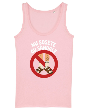 Nu Sosete cu Sandale Cotton Pink