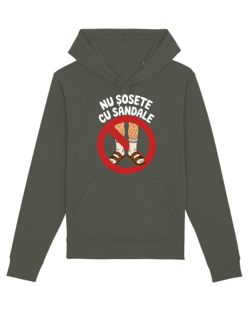 Nu Sosete cu Sandale Khaki