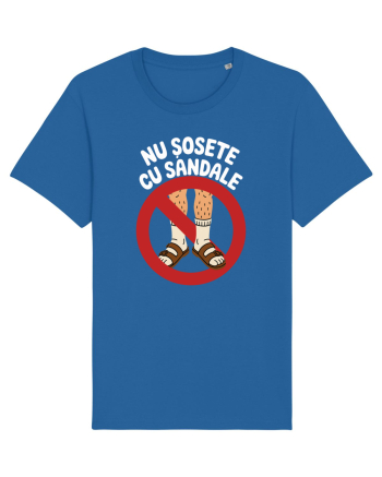 Nu Sosete cu Sandale Royal Blue