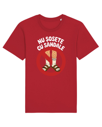 Nu Sosete cu Sandale Red