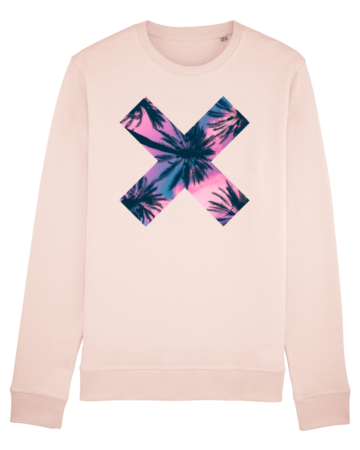 Bluză mânecă lungă Unisex Rise Candy Pink