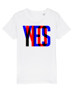 YES. NO Tricou mânecă scurtă  Copii Mini Creator