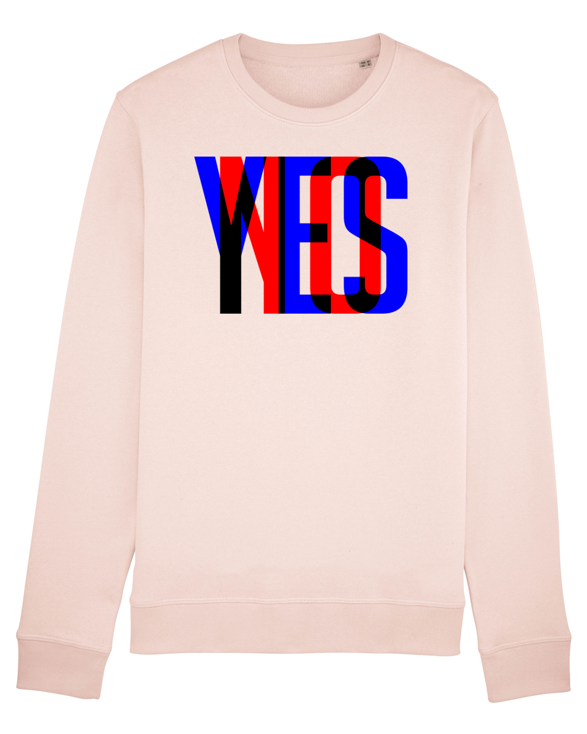 Bluză mânecă lungă Unisex Rise Candy Pink