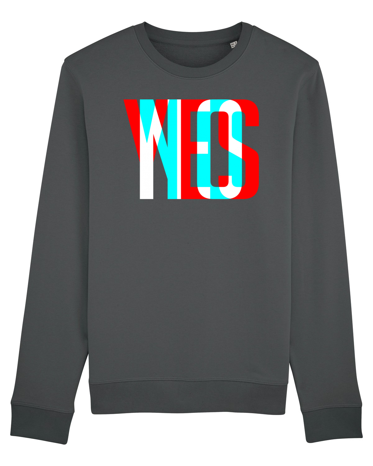 Bluză mânecă lungă Unisex Rise Anthracite
