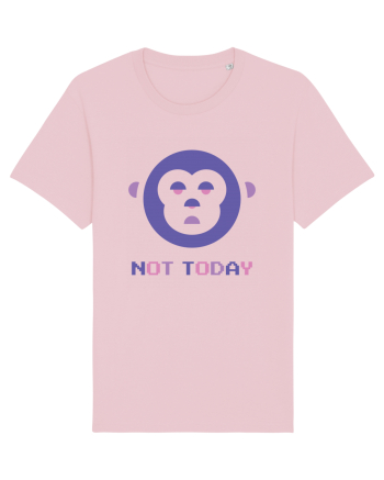Not Today Monkey Cotton Pink