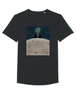Green Martian Tricou mânecă scurtă guler larg Bărbat Skater