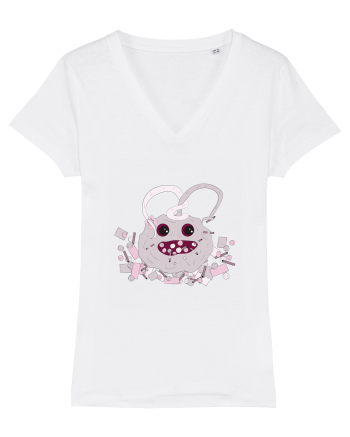 Hungry Monster White