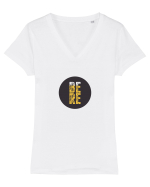 Bere Tricou mânecă scurtă guler V Damă Evoker