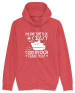Cruise with us Hanorac cu fermoar Unisex Connector