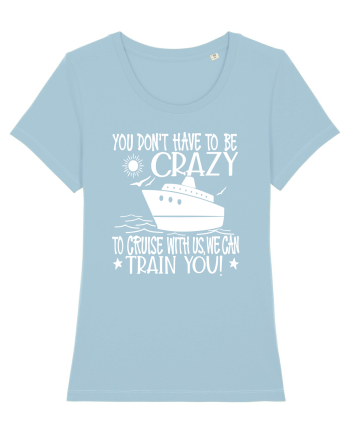 Cruise with us Sky Blue