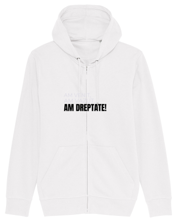 AM VENIT, am văzut,  AM DREPTATE! White