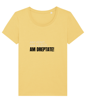 AM VENIT, am văzut,  AM DREPTATE! Jojoba