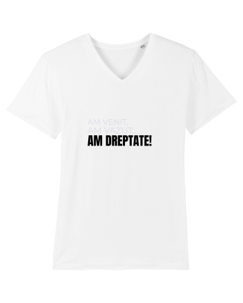 AM VENIT, am văzut,  AM DREPTATE! White
