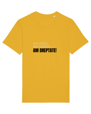 AM VENIT, am văzut,  AM DREPTATE! Spectra Yellow