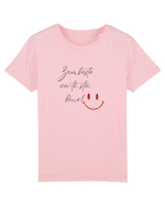Zâmbește că-ți stă bine  Tricou mânecă scurtă  Copii Mini Creator