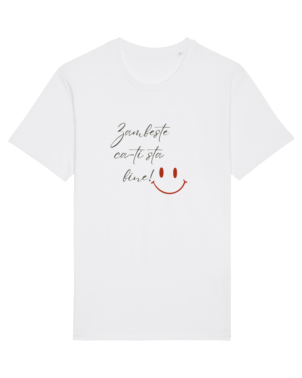 Tricou mânecă scurtă Unisex Rocker White