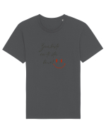 Zâmbește că-ți stă bine  Tricou mânecă scurtă Unisex Rocker