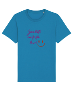 Zâmbește că-ți stă bine  Tricou mânecă scurtă Unisex Rocker