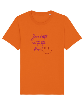 Zâmbește că-ți stă bine  Bright Orange