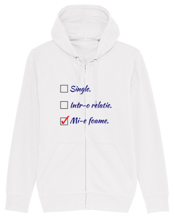 Single. Într-o relație. Mie foame. White