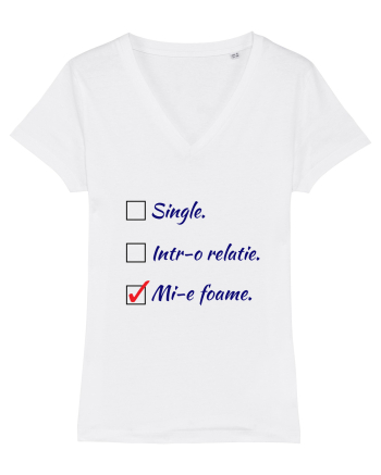 Single. Într-o relație. Mie foame. White