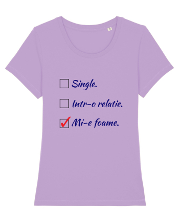 Single. Într-o relație. Mie foame. Lavender Dawn