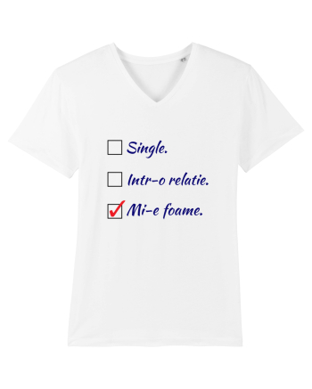 Single. Într-o relație. Mie foame. White