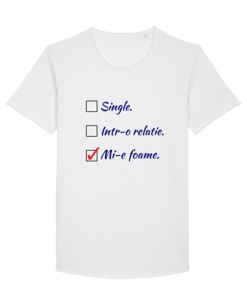 Single. Într-o relație. Mie foame. White