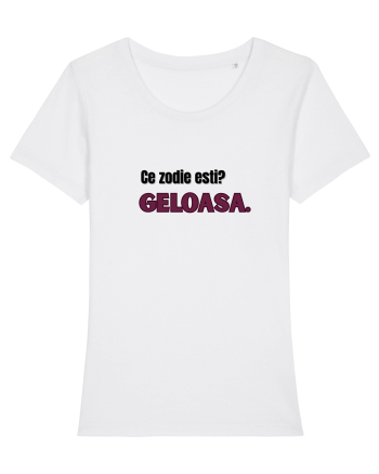 Ce zodie ești? Geloasă  White