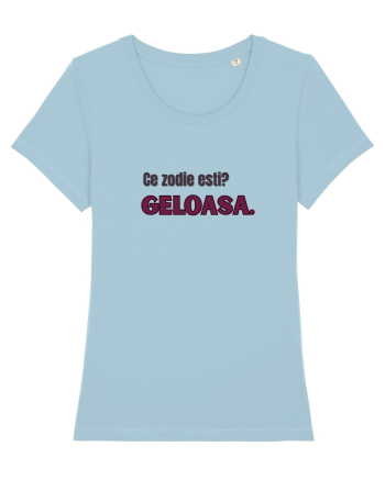Ce zodie ești? Geloasă  Sky Blue